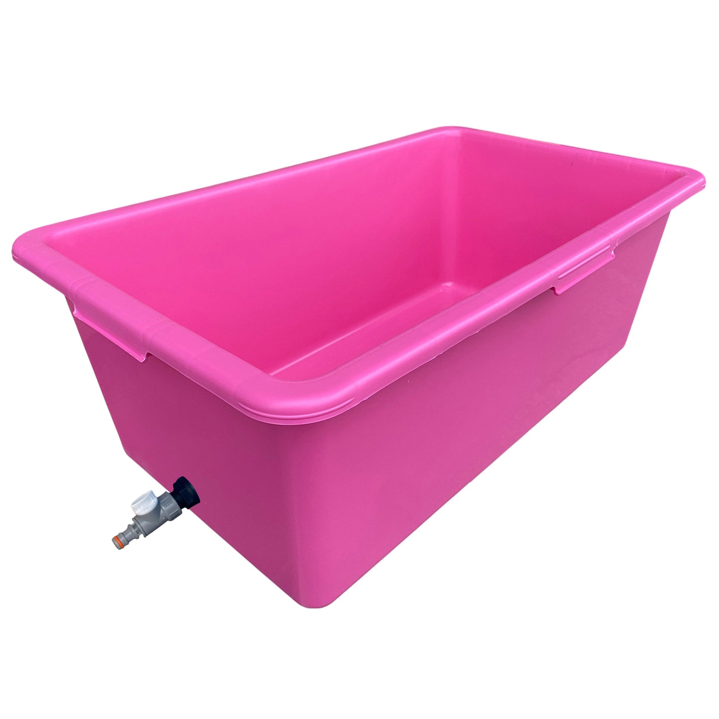 AP Supplies Pink Dog Bath with Drain Valve (WL)