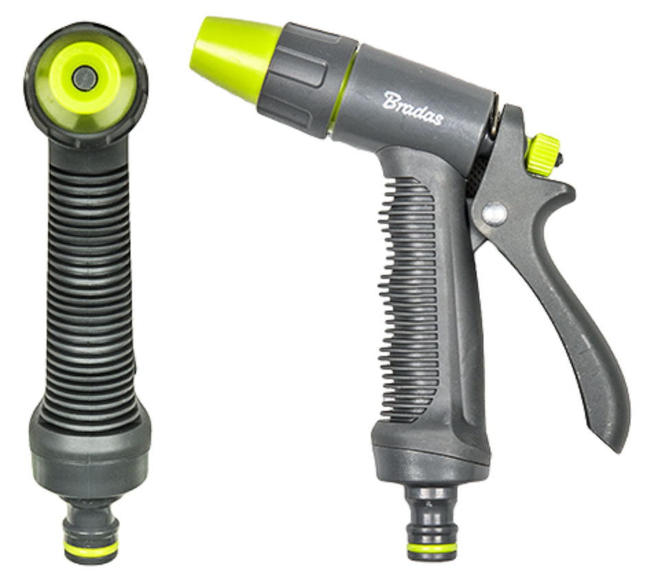 Hose Gun Water Sprayer Adjustable, Lime Multi Function Sprayer Hose Pipe Fitting