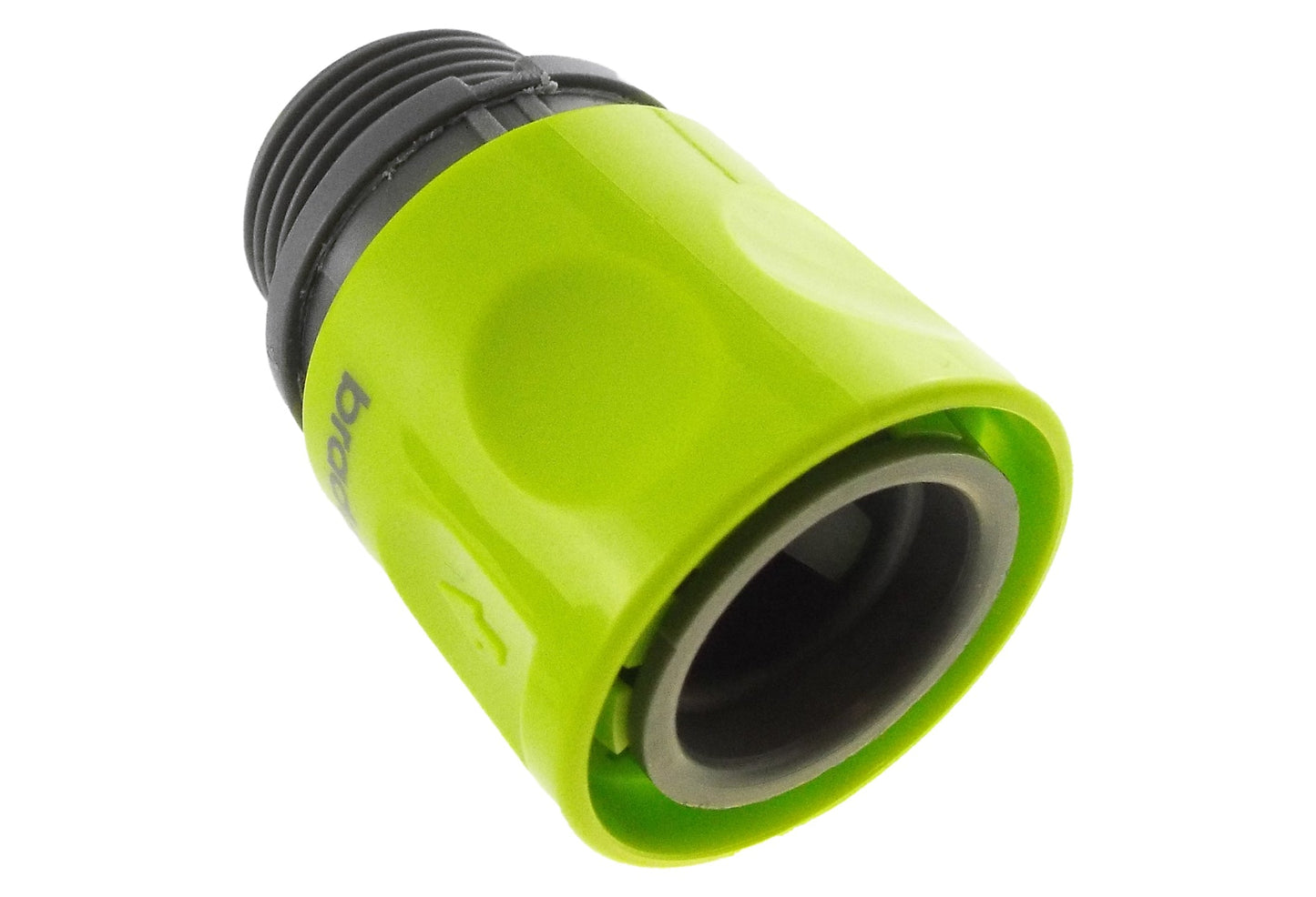 Female Hose Connector with 3/4in BSPM Thread Lime for Drip Irrigation Fitting