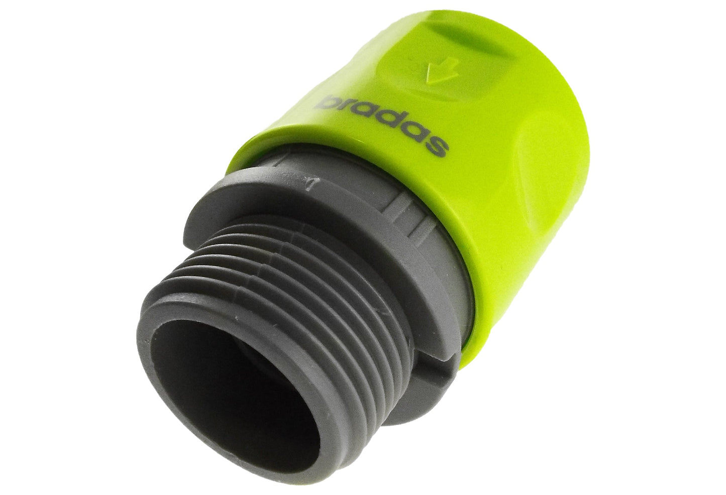 Female Hose Connector with 3/4in BSPM Thread Lime for Drip Irrigation Fitting