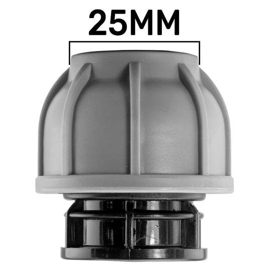 MDPE Stop End 25mm Drip Irrigation Fitting Pipe and Water Fitting