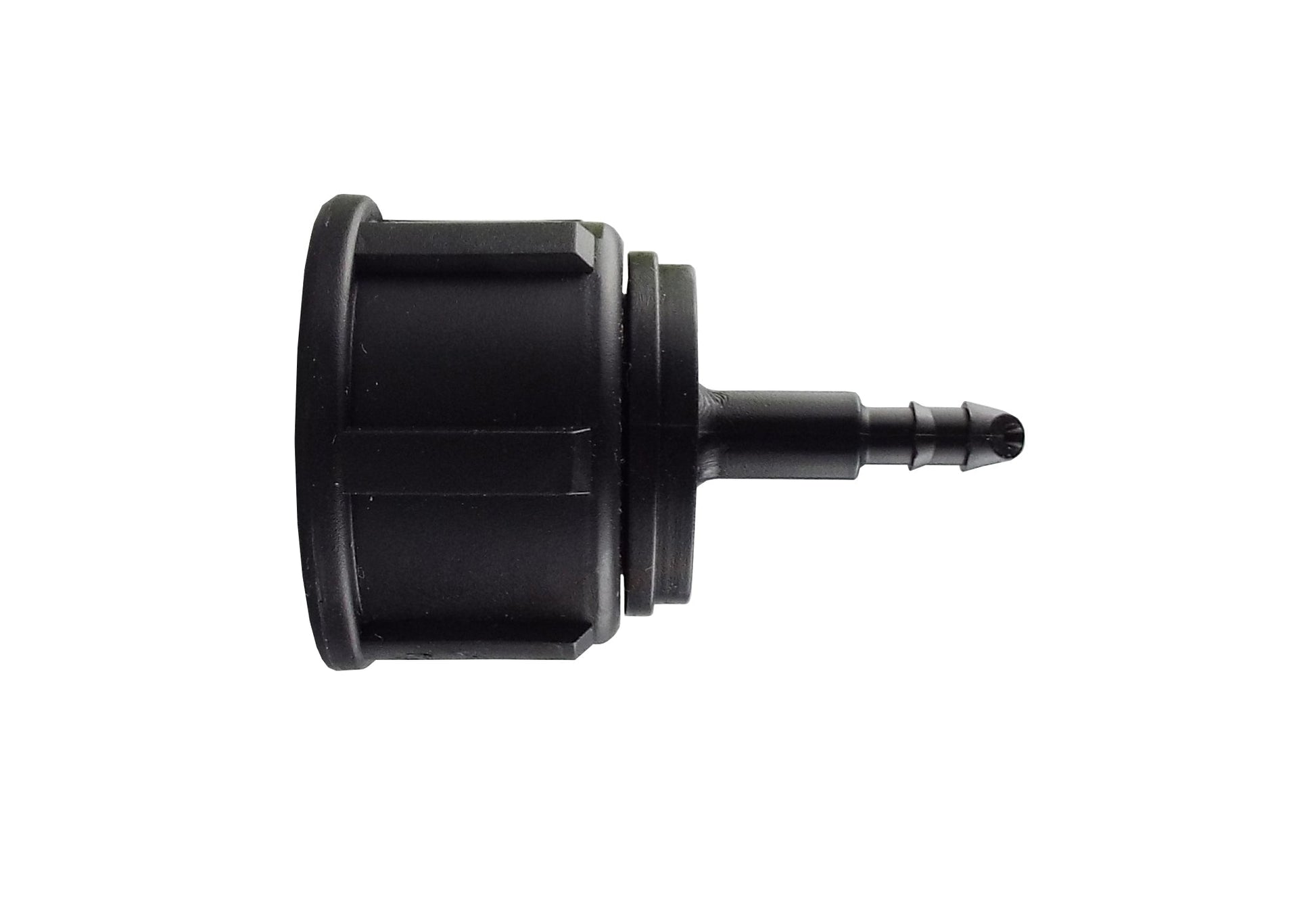 AP Supplies Double Tap Connector with Valves & 4mm Micro Barb Outlets
