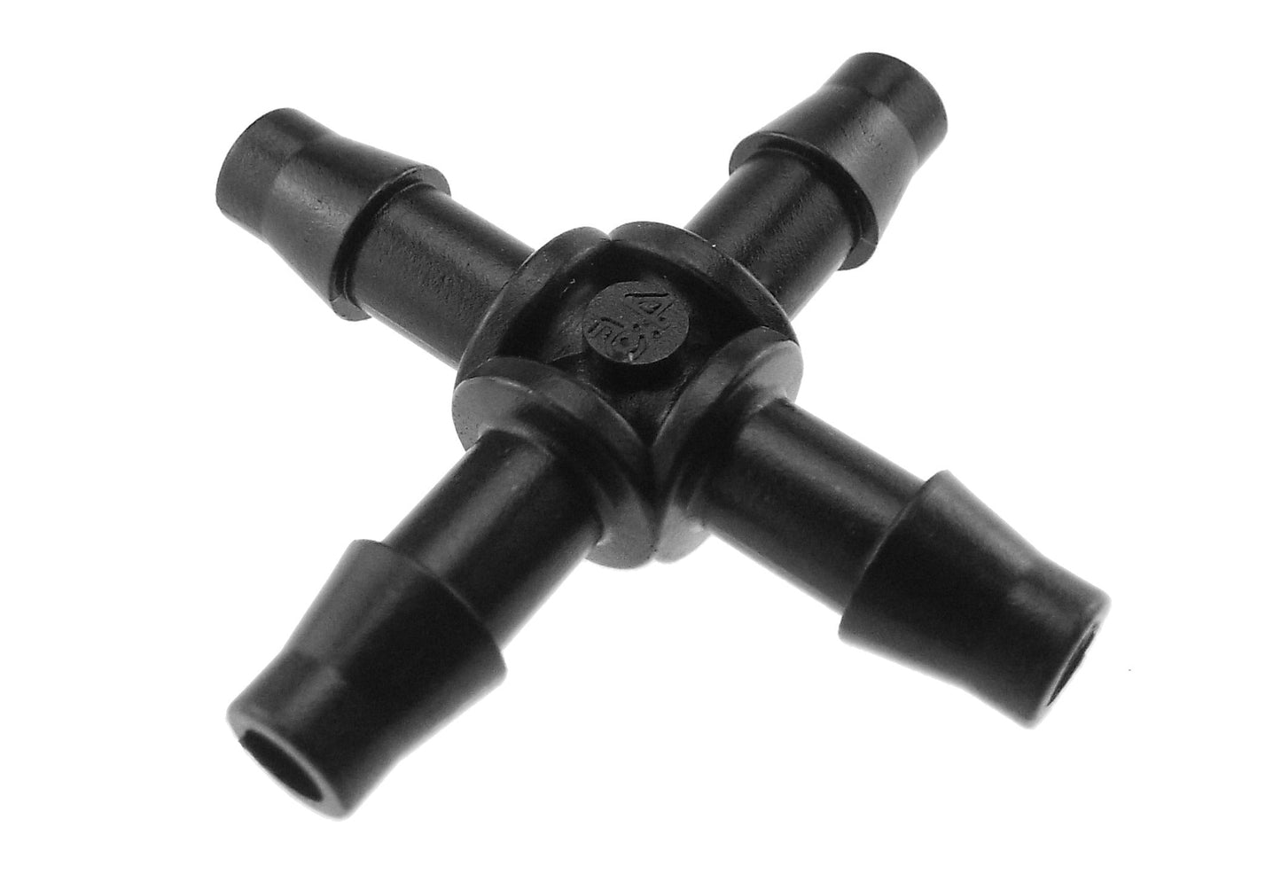Antelco Micro Cross Connector 4.5mm Barb Hose Pipe Fitting Micro Watering System