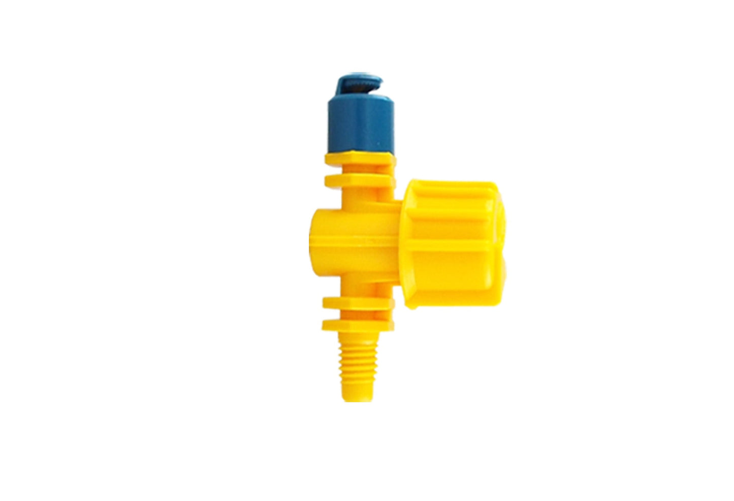 Antelco Vari-Jet 180 Degree Blue Cap Yellow Base Lawn Sprinkler Micro Irrigation