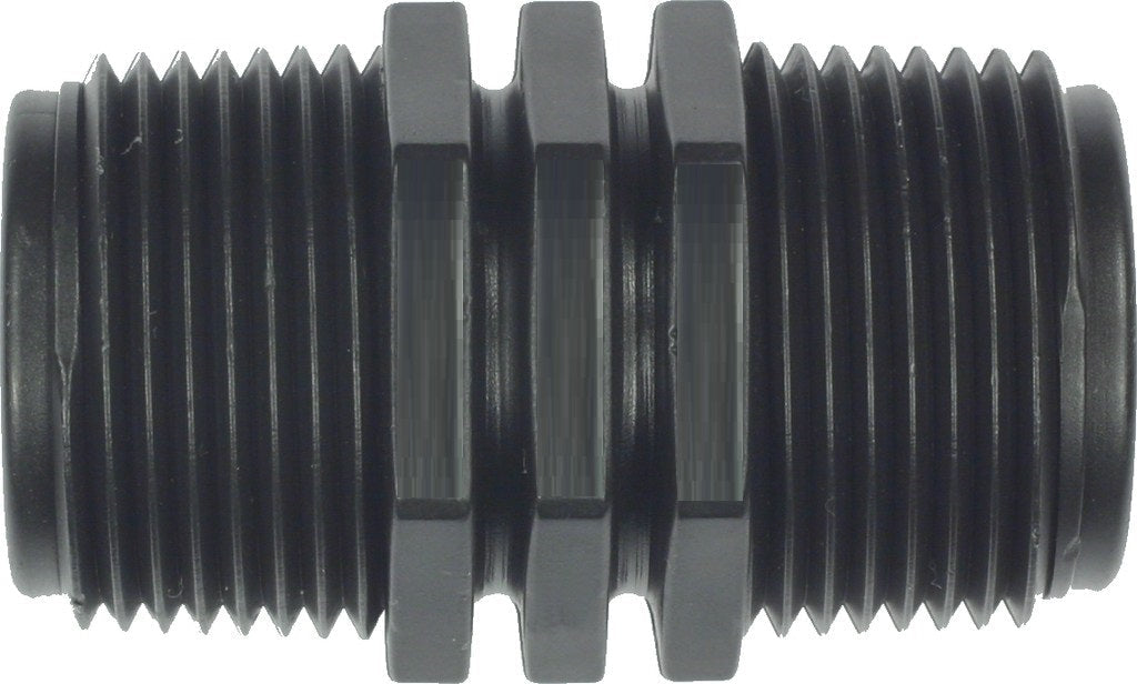 PP Nipple 1in BSPM Pipe and Water Fitting Garden Water Connector