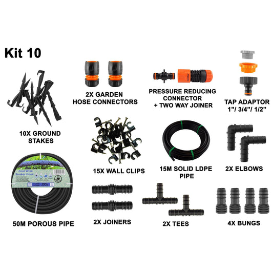 AP Supplies Porous Pipe Kit, POROUS-KIT10