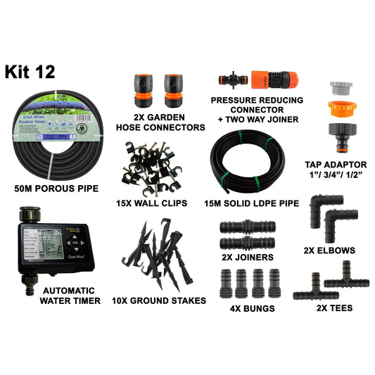 AP Supplies Porous Pipe Kit, POROUS-KIT12