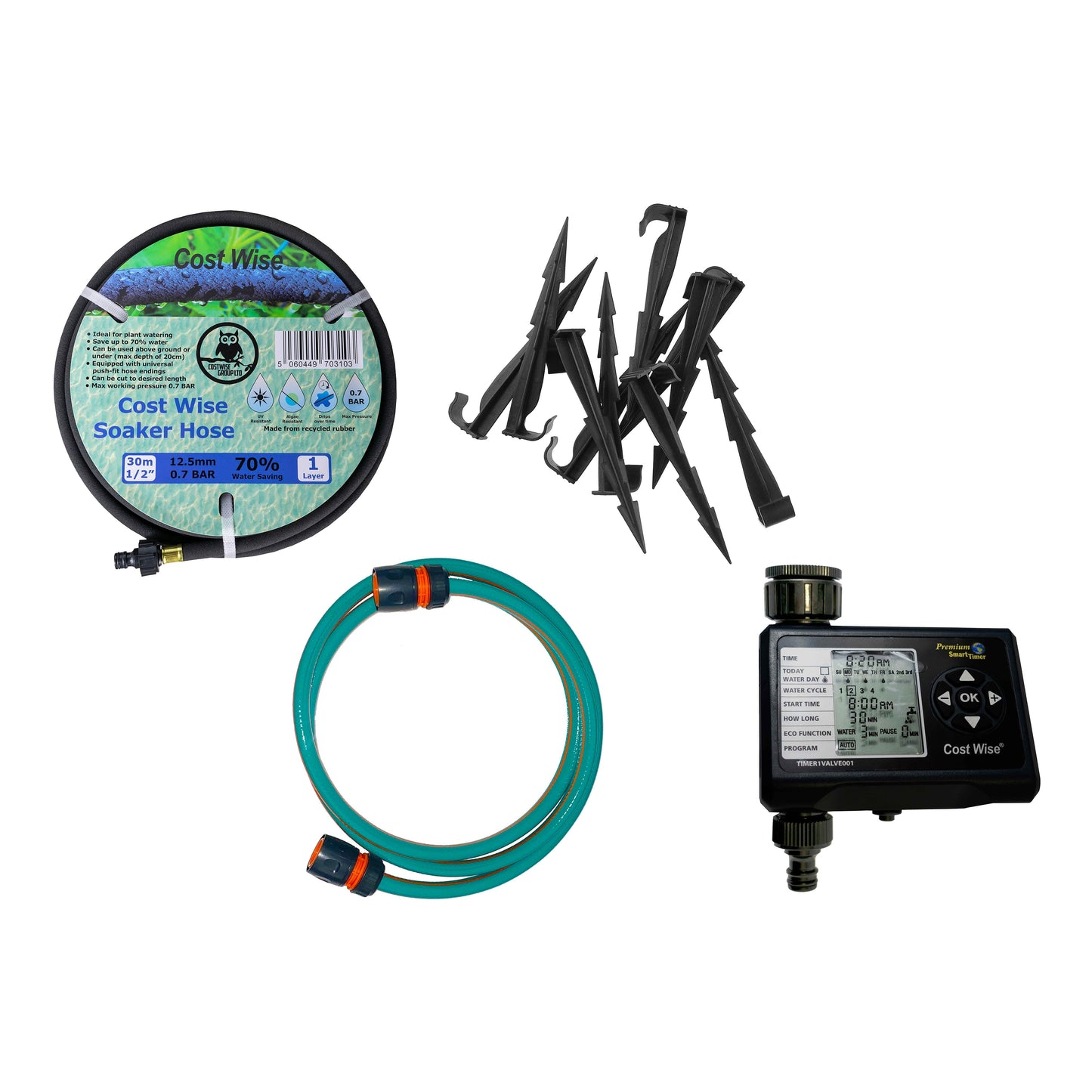 AP Supplies Porous Pipe Kit, POROUS-KIT7