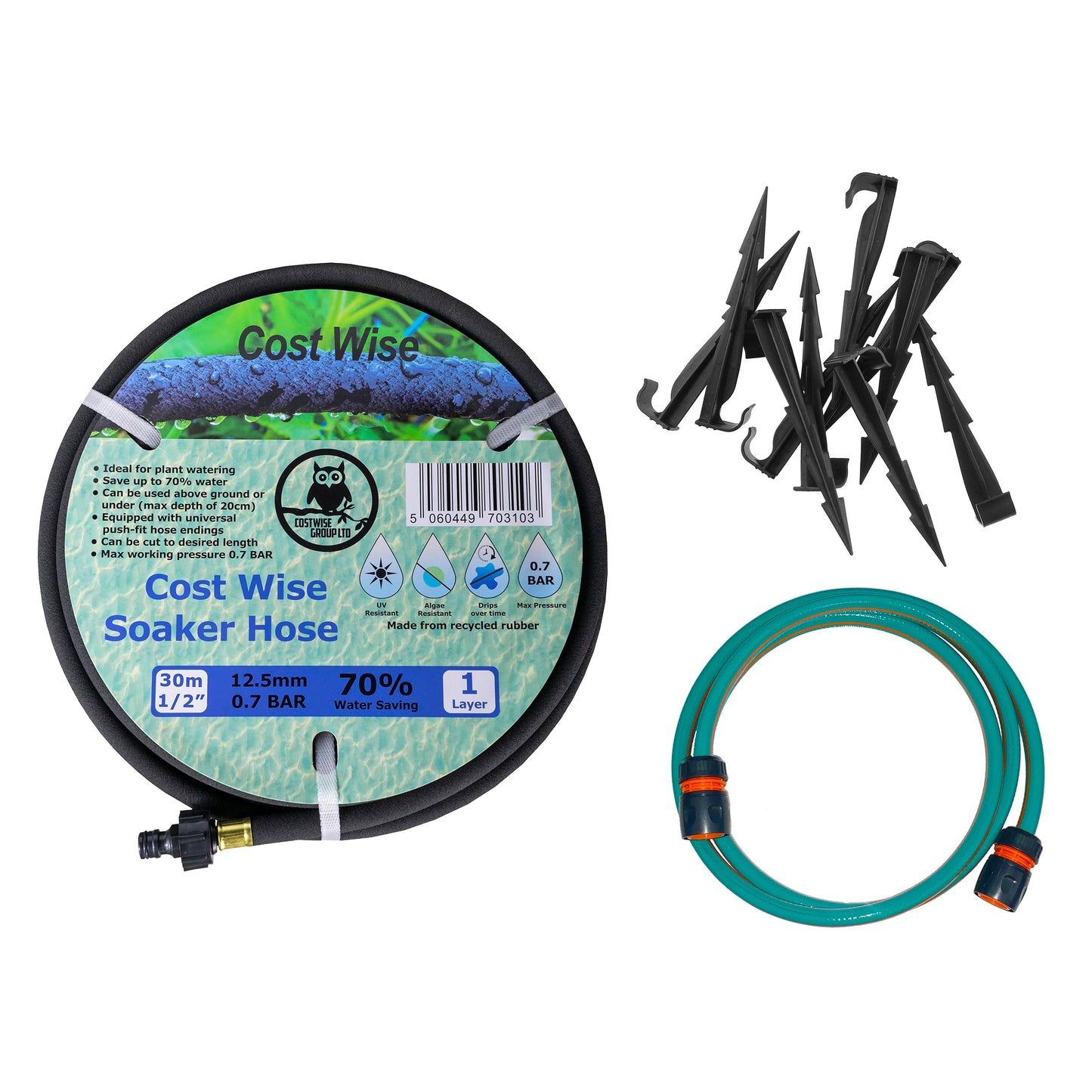 AP Supplies Porous Pipe Kit, POROUS-KIT8