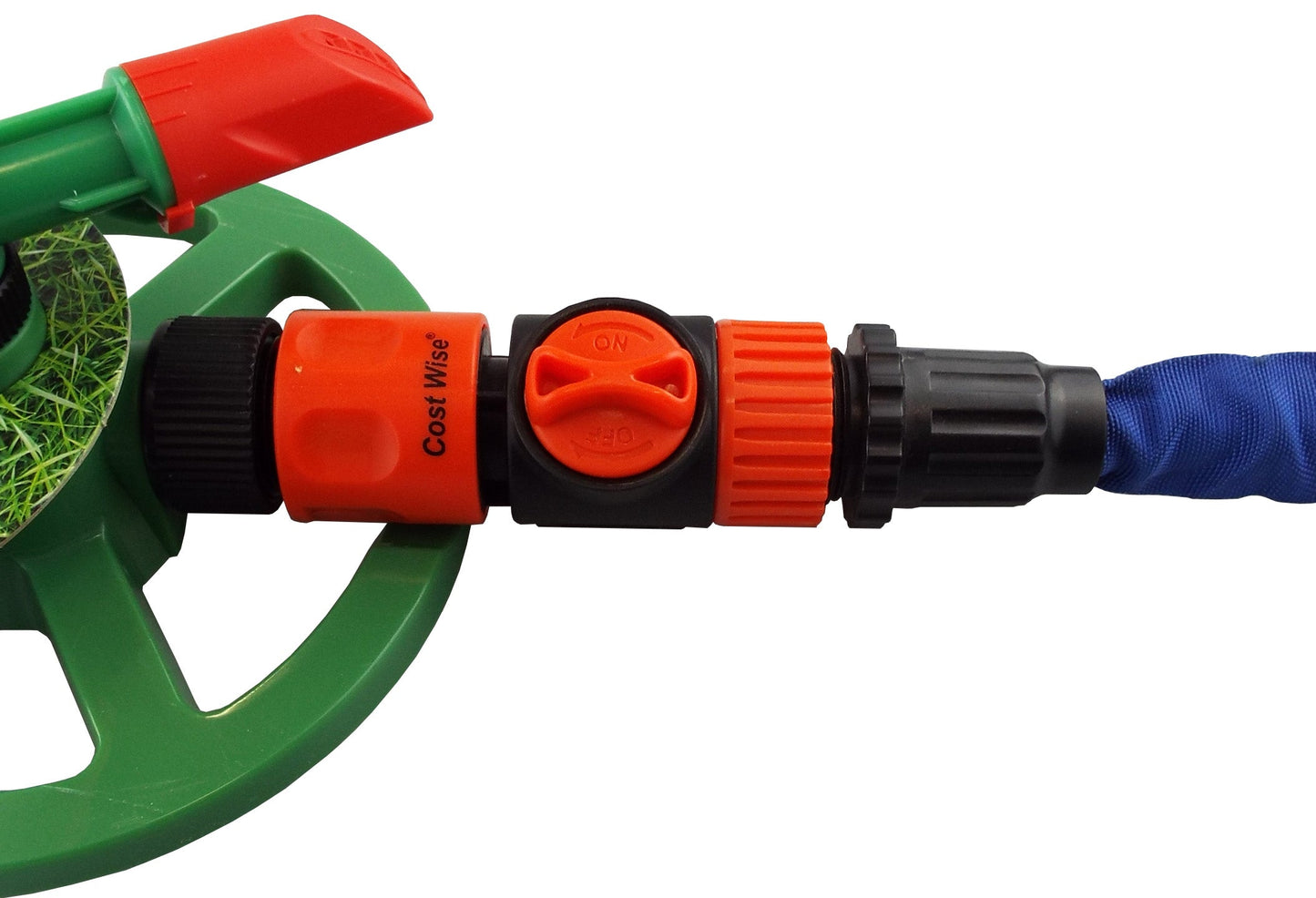 Cost Wise Female Connector with Valve And 3/4in BSPF Inlet for Hose Pipe Fitting