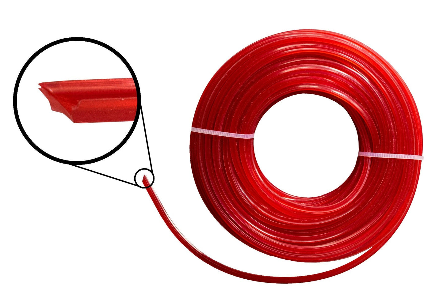 Strimmer Line Red Star 2mm x 15m DIY Tool Accessory Home and Garden Use