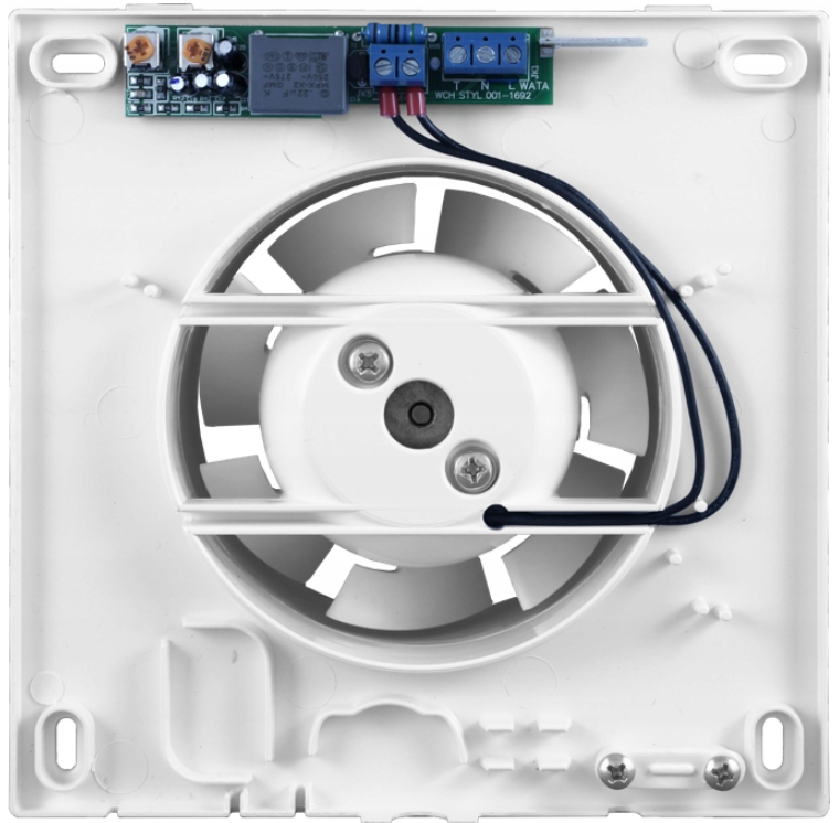Rico Bathroom Fan 120mm Model Timer Switch and a Humidistat Home and Garden Use
