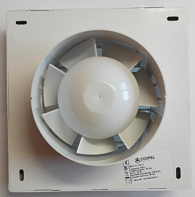 Rico Bathroom Fan 120mm Model Timer Switch and a Humidistat Home and Garden Use