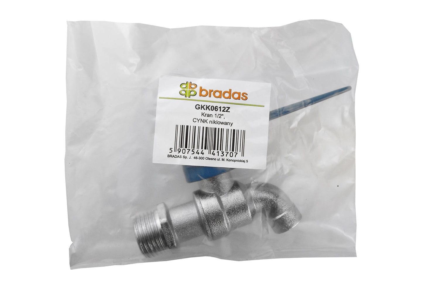Basic Garden Tap 1/2in BSPM Inlet Drip Irrigation Fitting DIY Workshop Accessory
