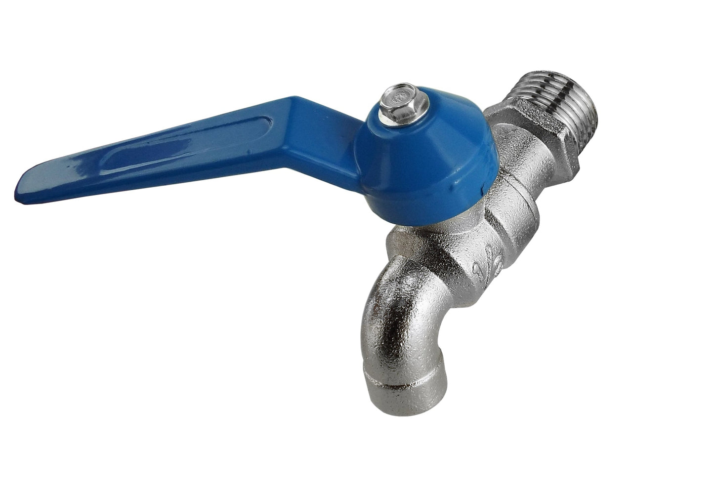 Basic Garden Tap 1/2in BSPM Inlet Drip Irrigation Fitting DIY Workshop Accessory