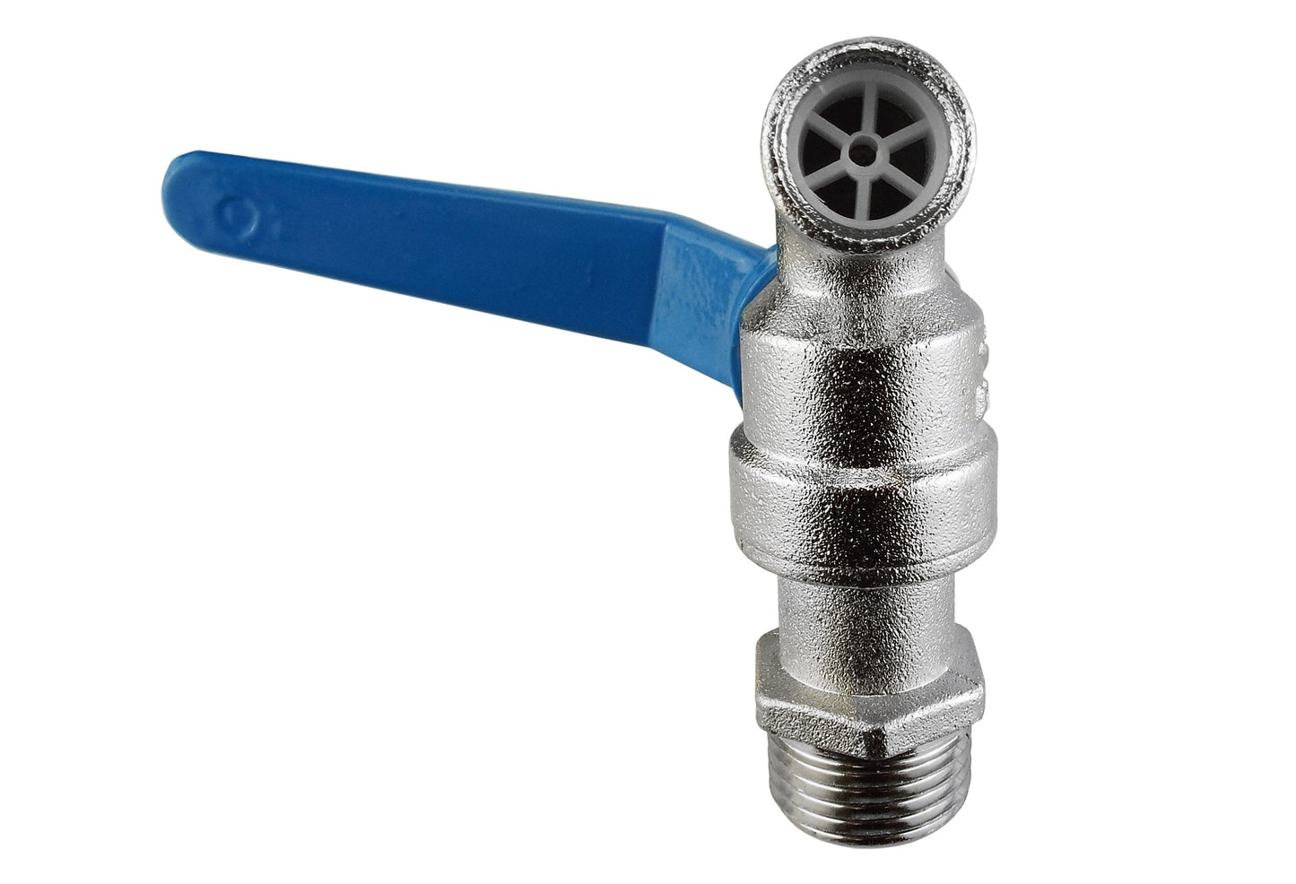 Basic Garden Tap 1/2in BSPM Inlet Drip Irrigation Fitting DIY Workshop Accessory