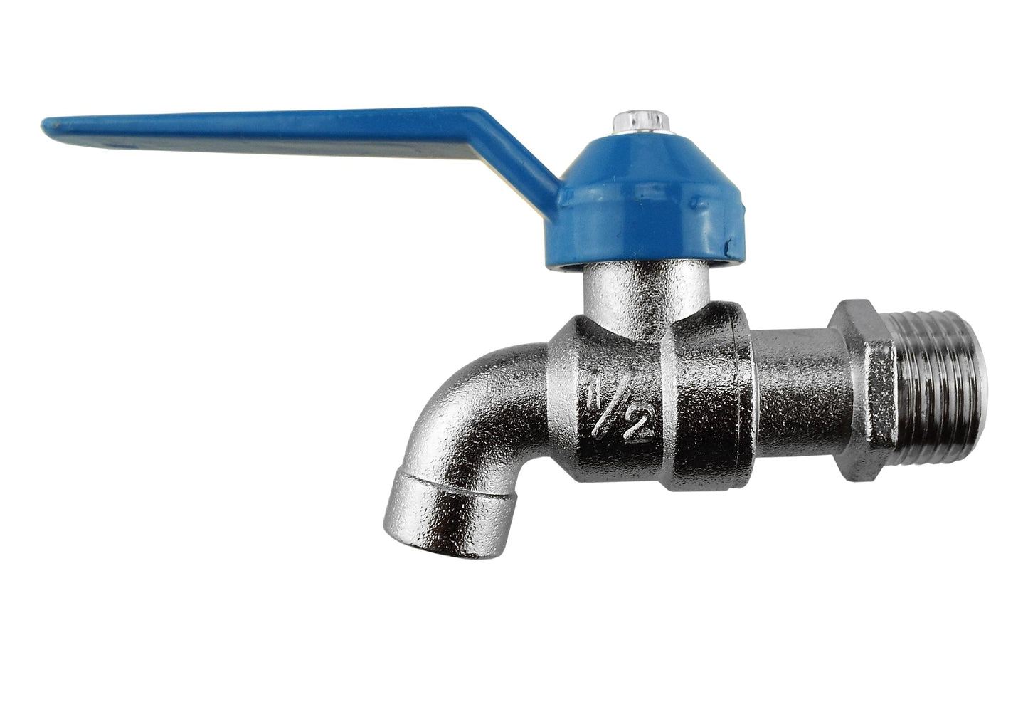 Basic Garden Tap 1/2in BSPM Inlet Drip Irrigation Fitting DIY Workshop Accessory