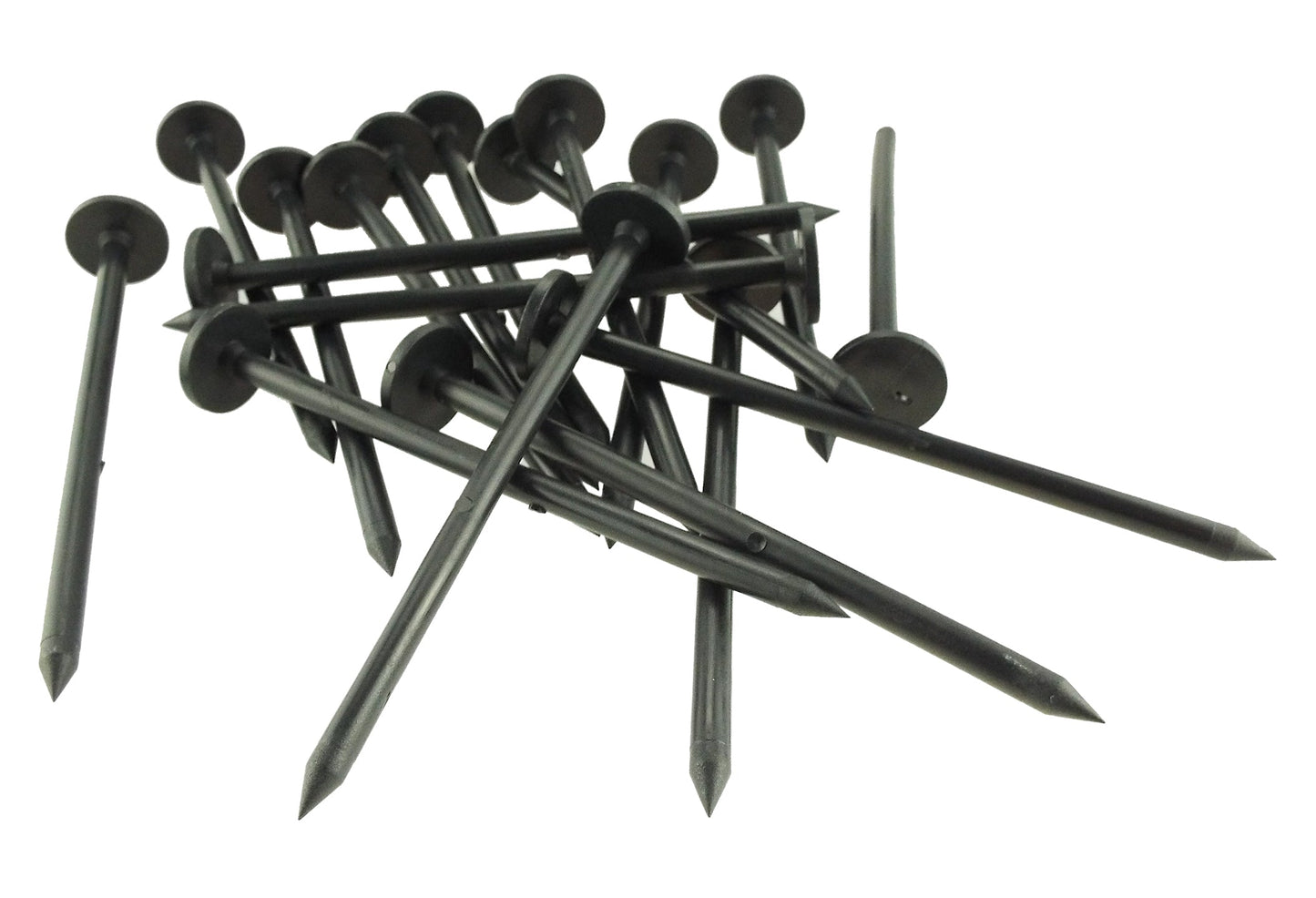 Weed Control Fabric Plastic Fixing Pegs Small 5in for Outdoor Plant Protection