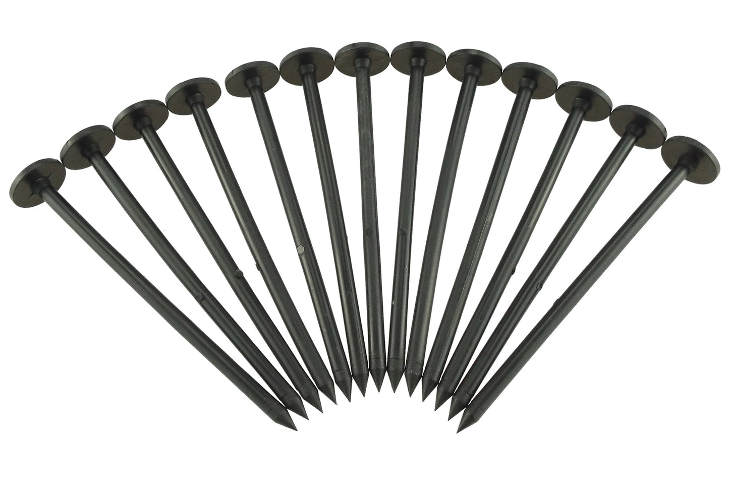 Weed Control Fabric Plastic Fixing Pegs Small 5in for Outdoor Plant Protection