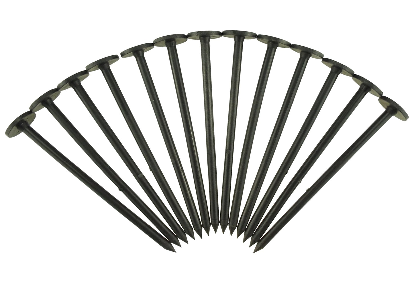Weed Control Fabric Plastic Fixing Pegs Small 5in for Outdoor Plant Protection