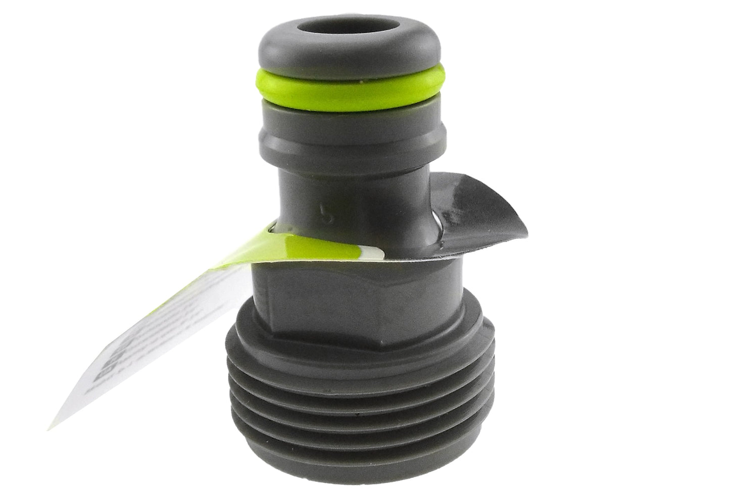 Male Tap Connector 3/4in BSPM Lime Drip Irrigation Fitting Garden Irrigation Kit