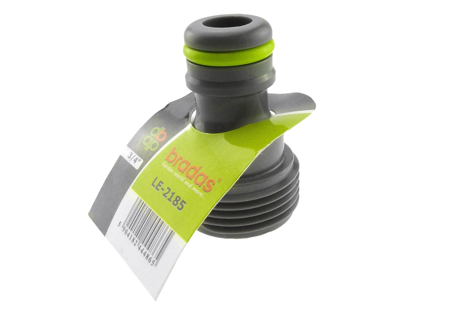 Male Tap Connector 3/4in BSPM Lime Drip Irrigation Fitting Garden Irrigation Kit