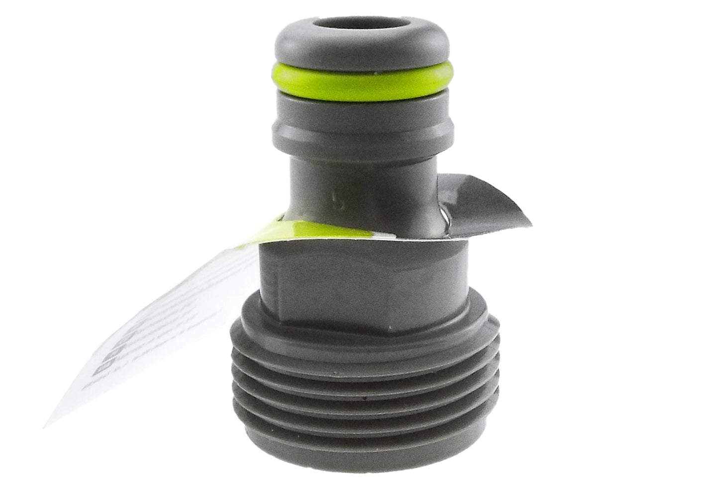 Male Tap Connector 3/4in BSPM Lime Drip Irrigation Fitting Garden Irrigation Kit