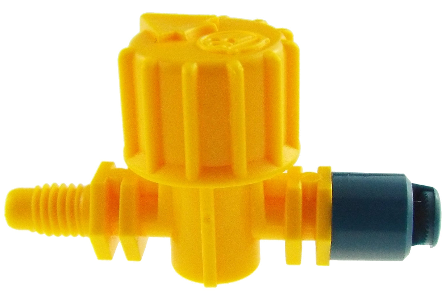 Antelco Vari-Jet 180 Degree Blue Cap Yellow Base Lawn Sprinkler Micro Irrigation