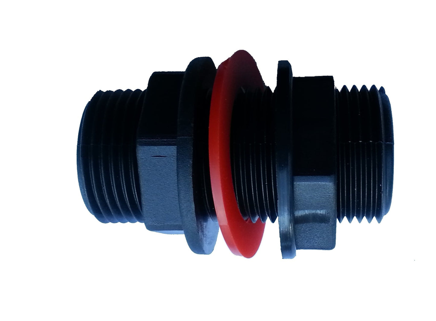 AP Supplies Tank Connector with Washer 1/2" BSPM and Drill Bit