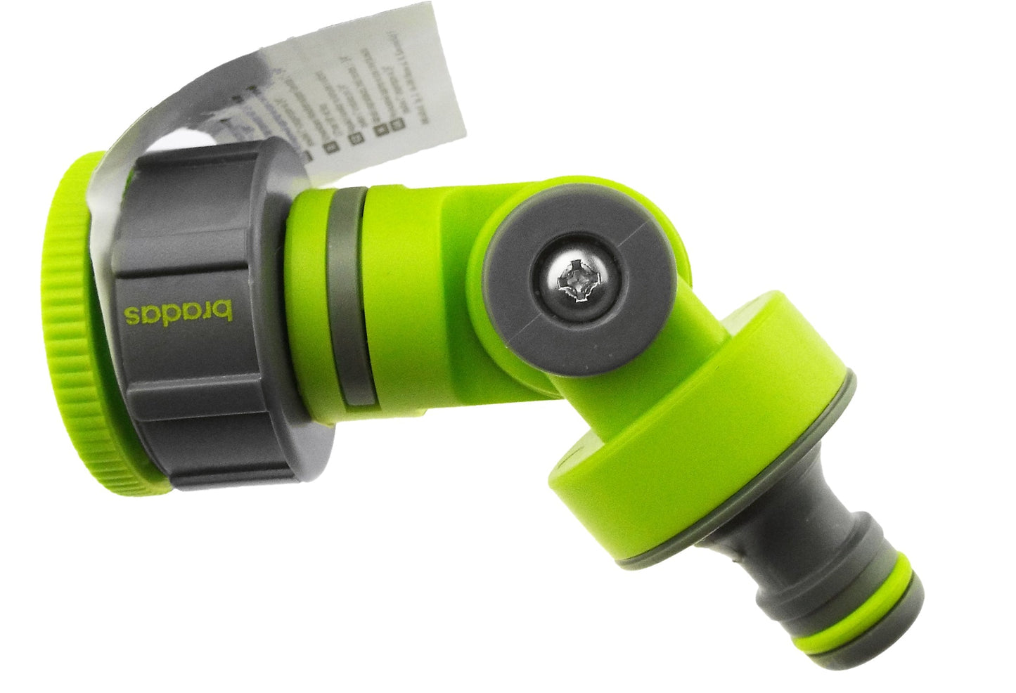 Adjustable Tap Connector Lime DIY Workshop Accessory Pipe and Water Fitting