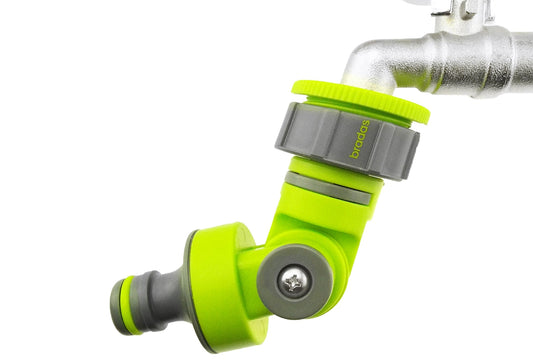 Adjustable Tap Connector Lime DIY Workshop Accessory Pipe and Water Fitting