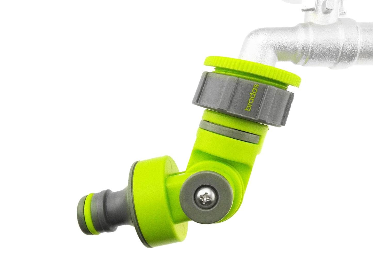 Adjustable Tap Connector Lime DIY Workshop Accessory Pipe and Water Fitting