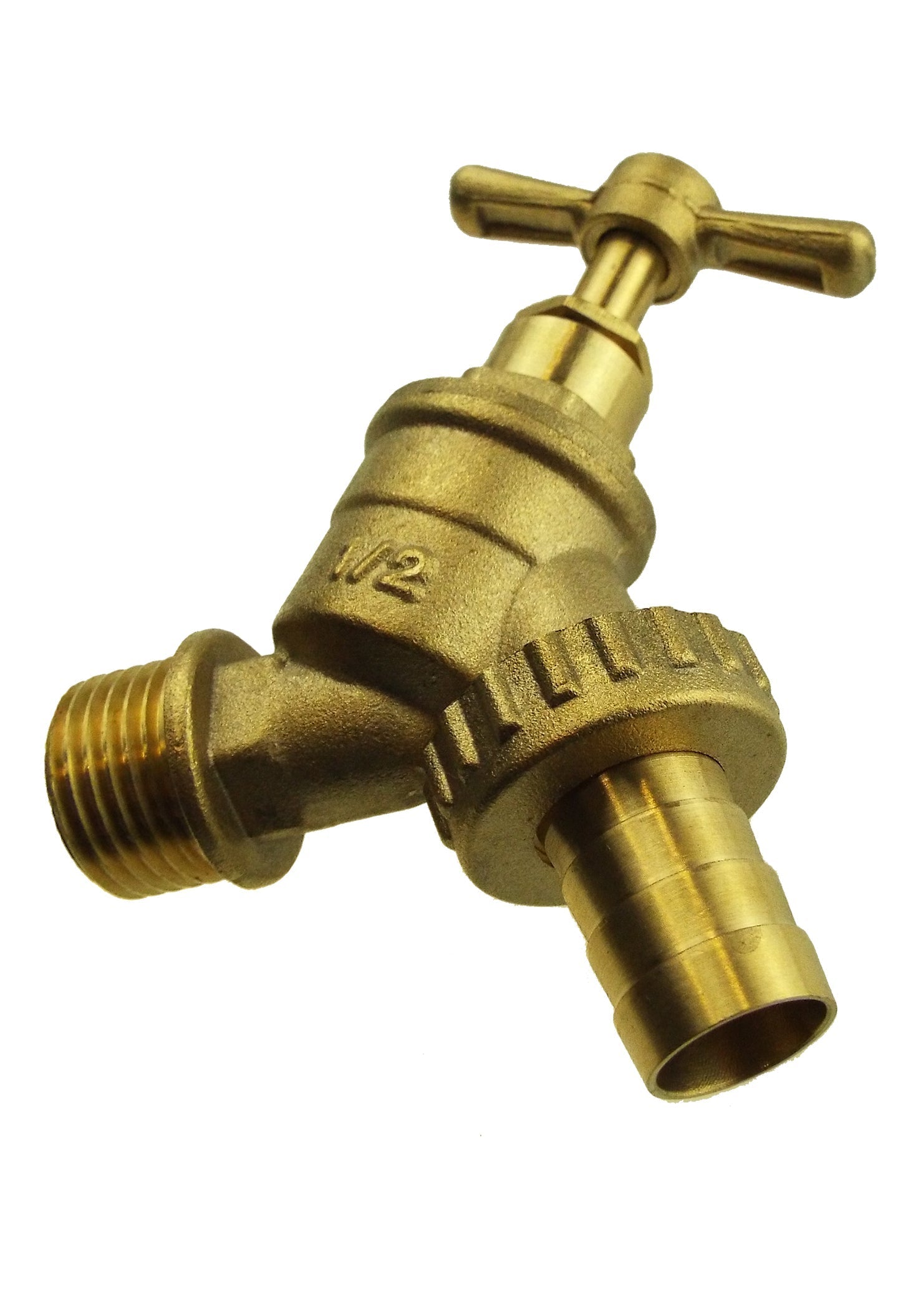 Garden Bib Tap Brass 1/2in BSPM Inlet Outdoor Watering Kit Garden Irrigation Kit