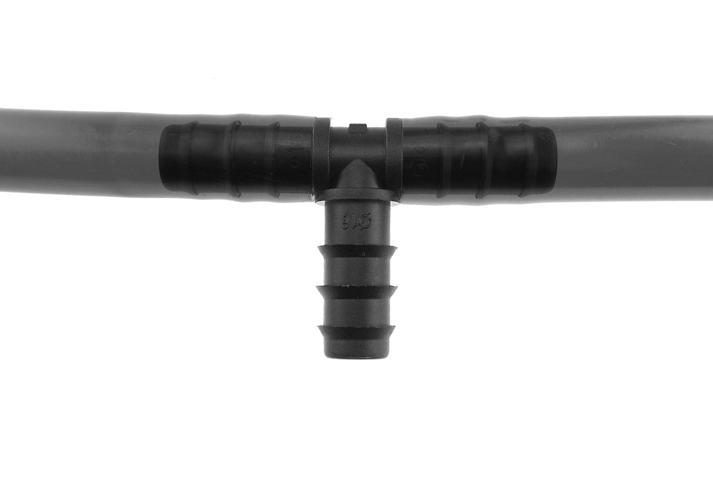 Tee for 1/2in Irrigation Pipe Drip Irrigation Fitting DIY Workshop Accessory