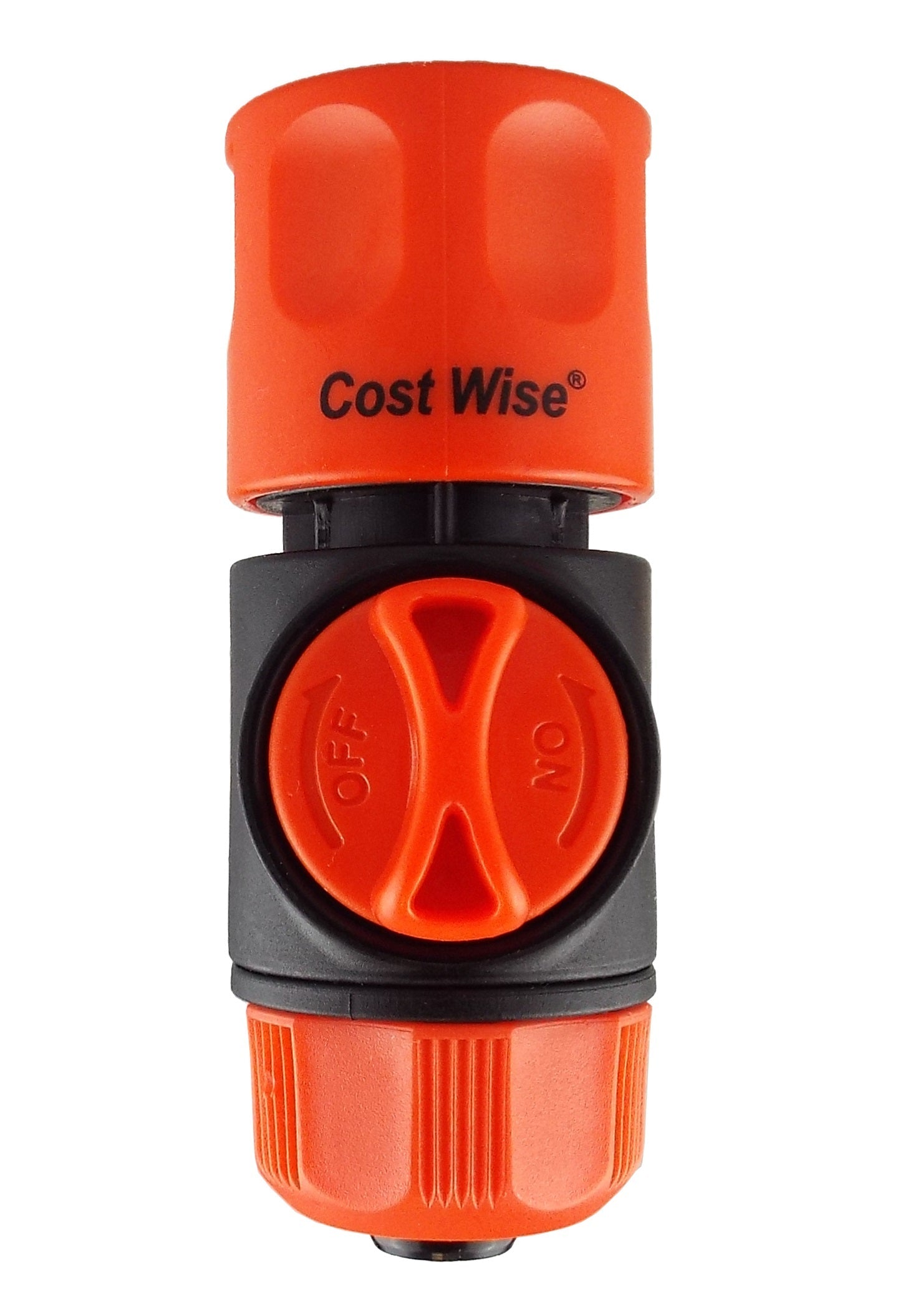 Cost Wise Hose Connector with Valve Outdoor Watering Kit DIY Workshop Accessory