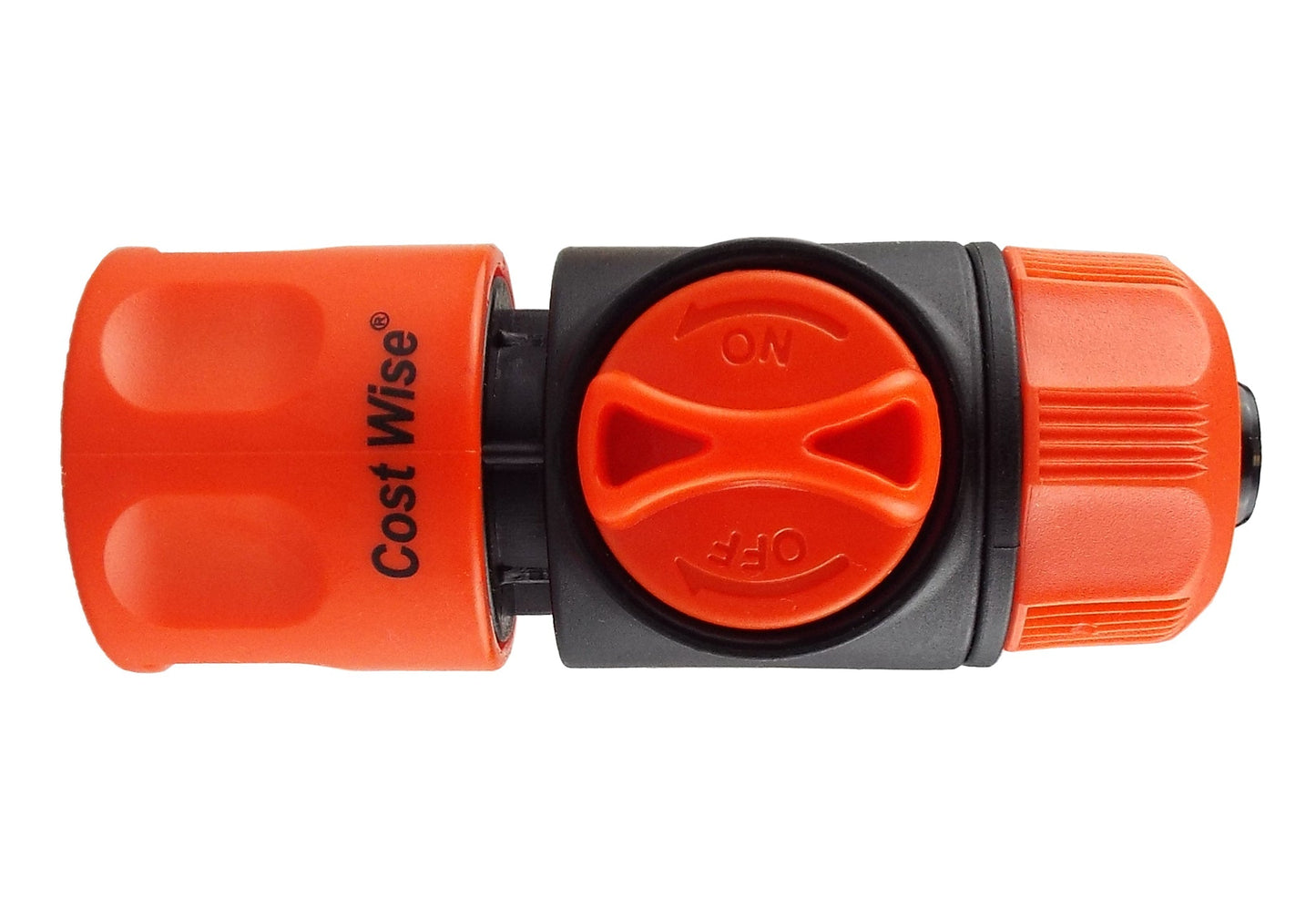 Cost Wise Hose Connector with Valve Outdoor Watering Kit DIY Workshop Accessory
