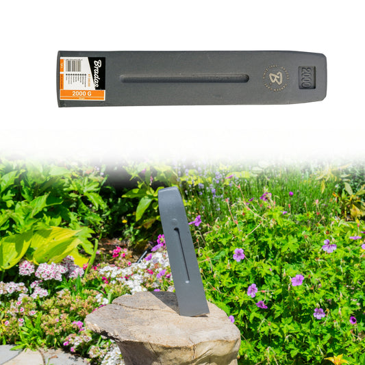 2kg Heavy Duty Log Splitter Wedge Garden Irrigation Kit DIY Workshop Accessory