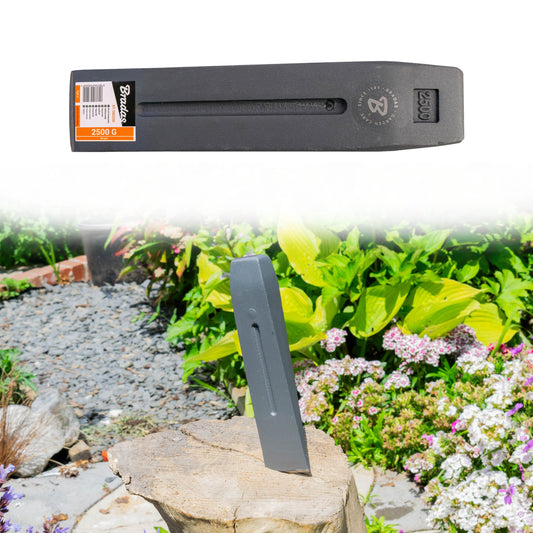 2.5kg Heavy Duty Log Splitter Wedge Garden Irrigation Kit DIY Workshop Accessory