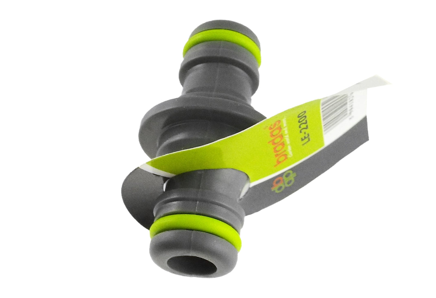 Two Way Connector Male Lime Drip Irrigation Fitting DIY Workshop Accessory