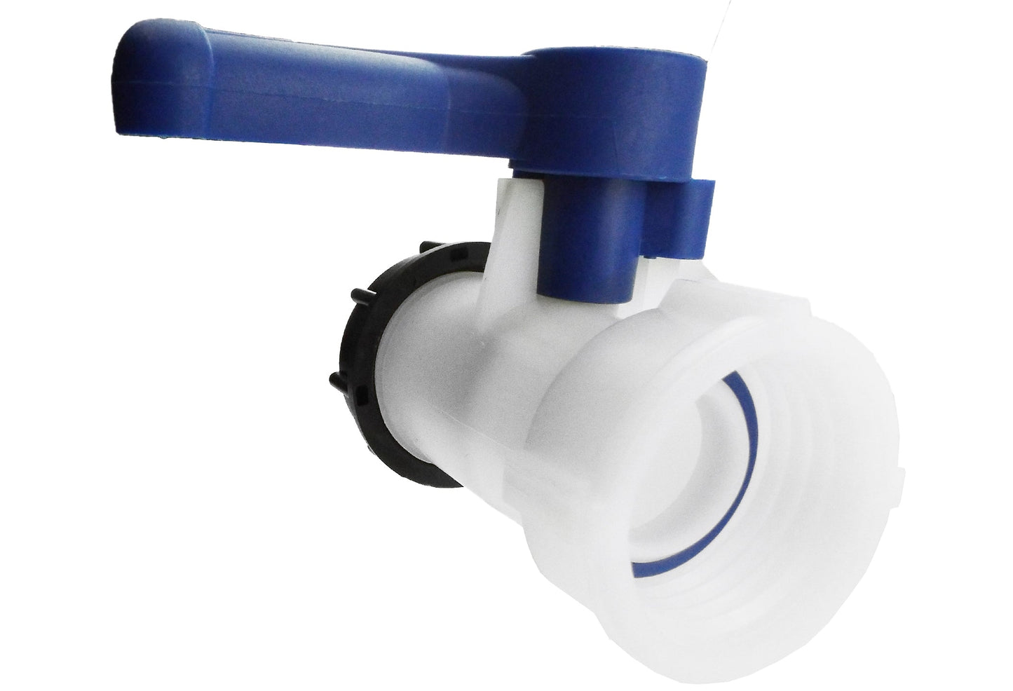 IBC 2in S60X6 Thread Valve with Solid Cap Water Connector Pipe and Water Fitting