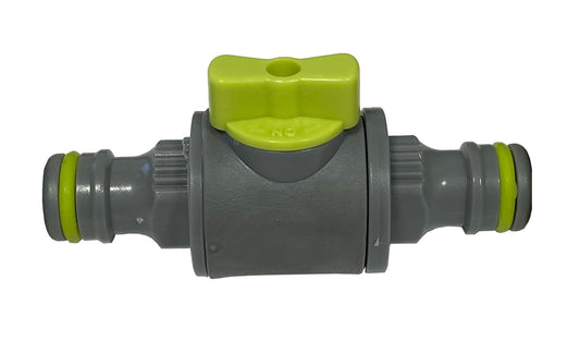 In Line Valve Lime Drip Irrigation Fitting DIY Workshop Accessory