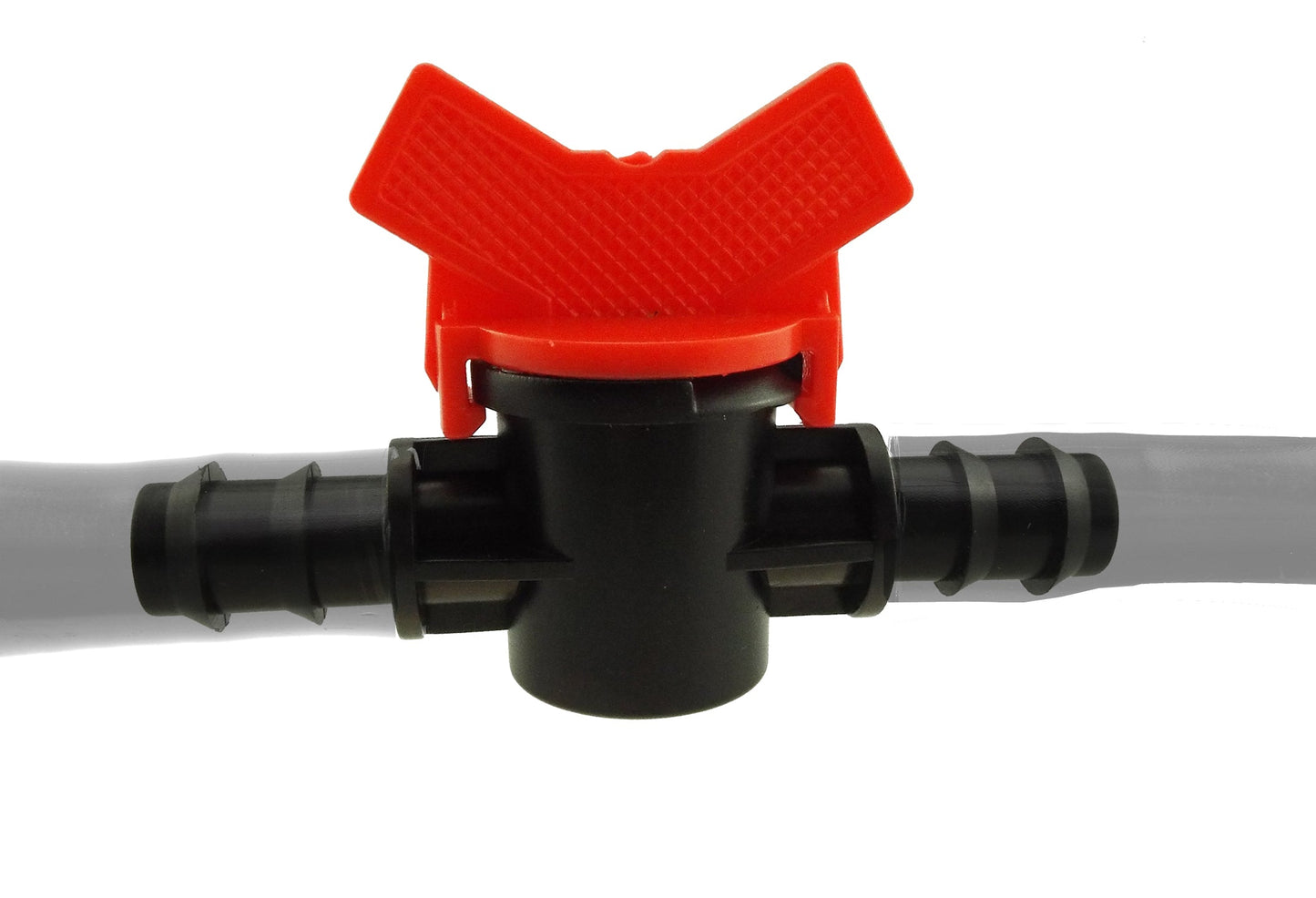 In Line Valve for 1/2in Irrigation Pipe Outdoor Watering Kit Garden Water System