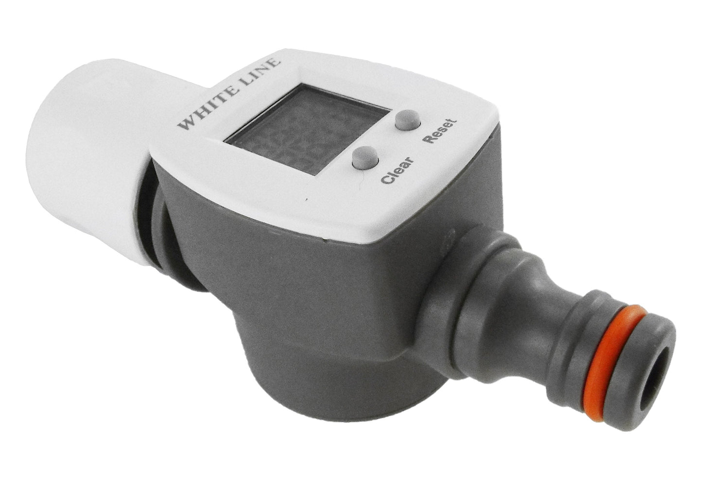 Water Flow Meter Snap on Connector Drip Irrigation Fitting Garden Irrigation Kit