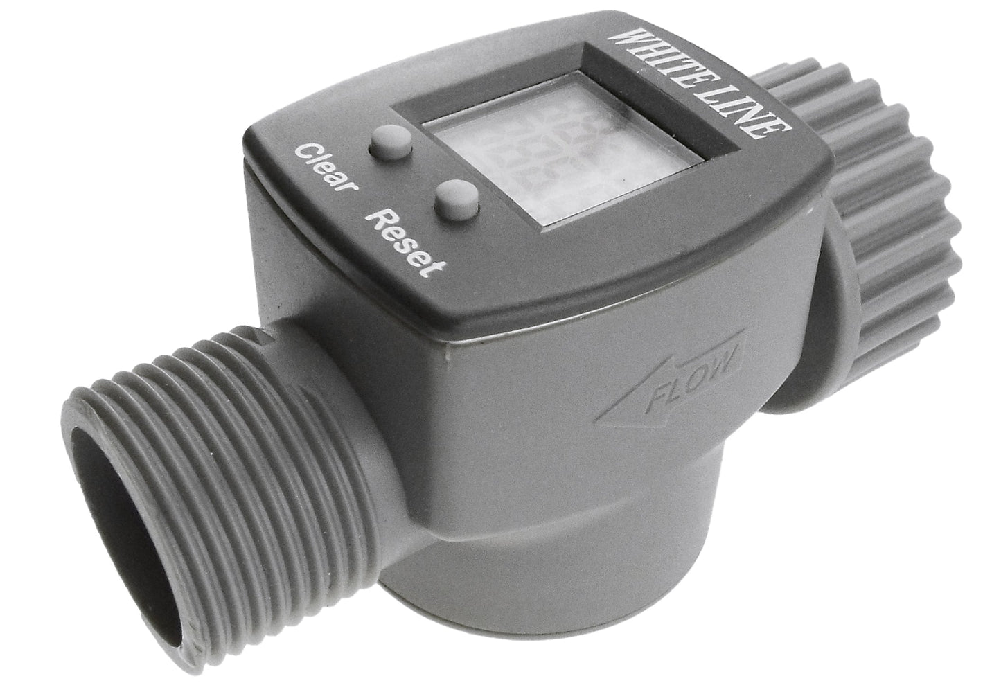 Water Flow Meter 3/4in BSPM-F Drip Irrigation Fitting DIY Workshop Accessory