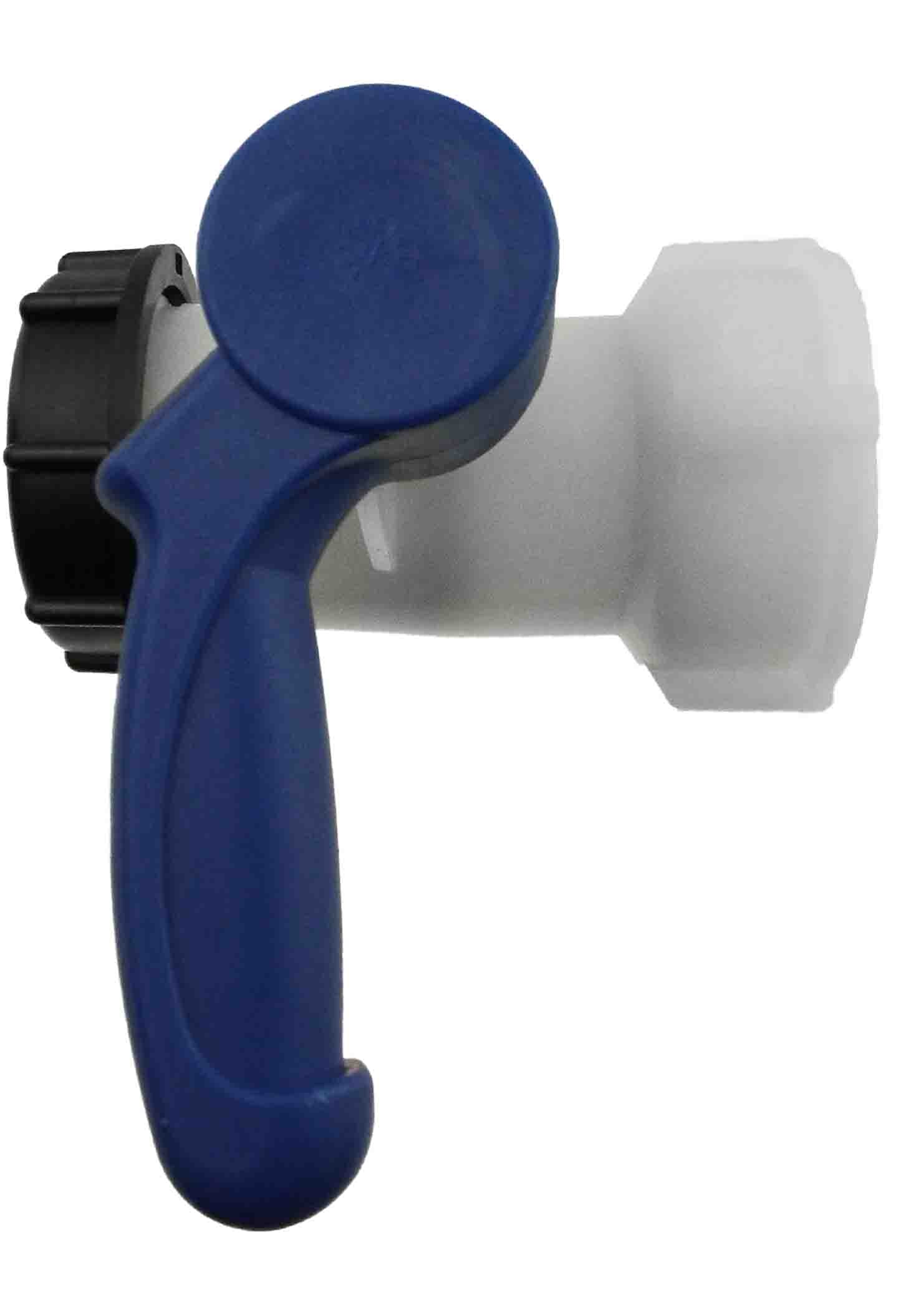 IBC 2in S60X6 Thread Valve with Solid Cap Water Connector Pipe and Water Fitting