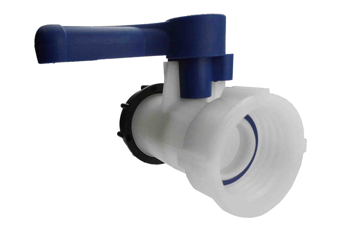 IBC 2in S60X6 Thread Valve with Solid Cap Water Connector Pipe and Water Fitting