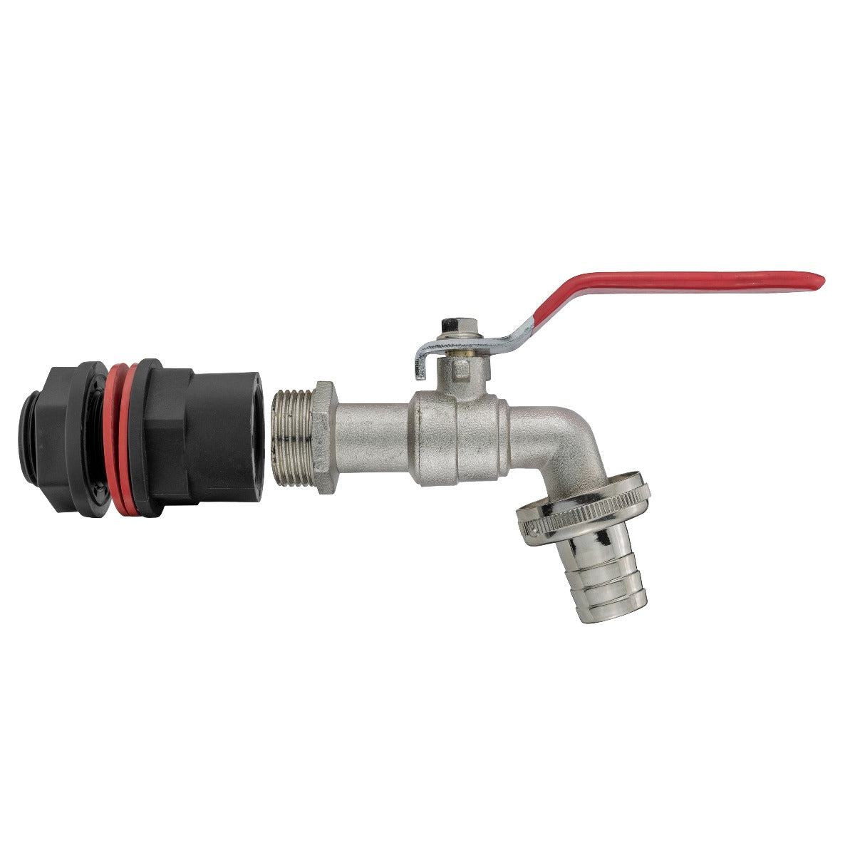 AP Supplies Water Butts Kit 1/2" With Lever Tap and Drill Bit