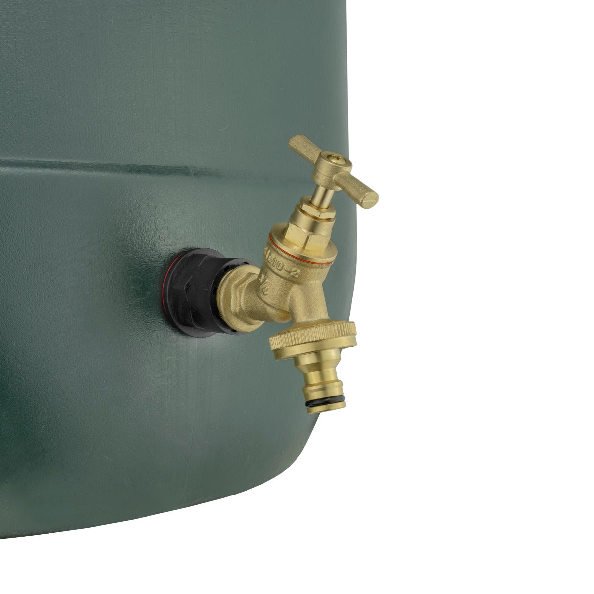 Water Butts Kit 3/4in with Brass Bib Tap and Snap On Water Connector Tap Adapter