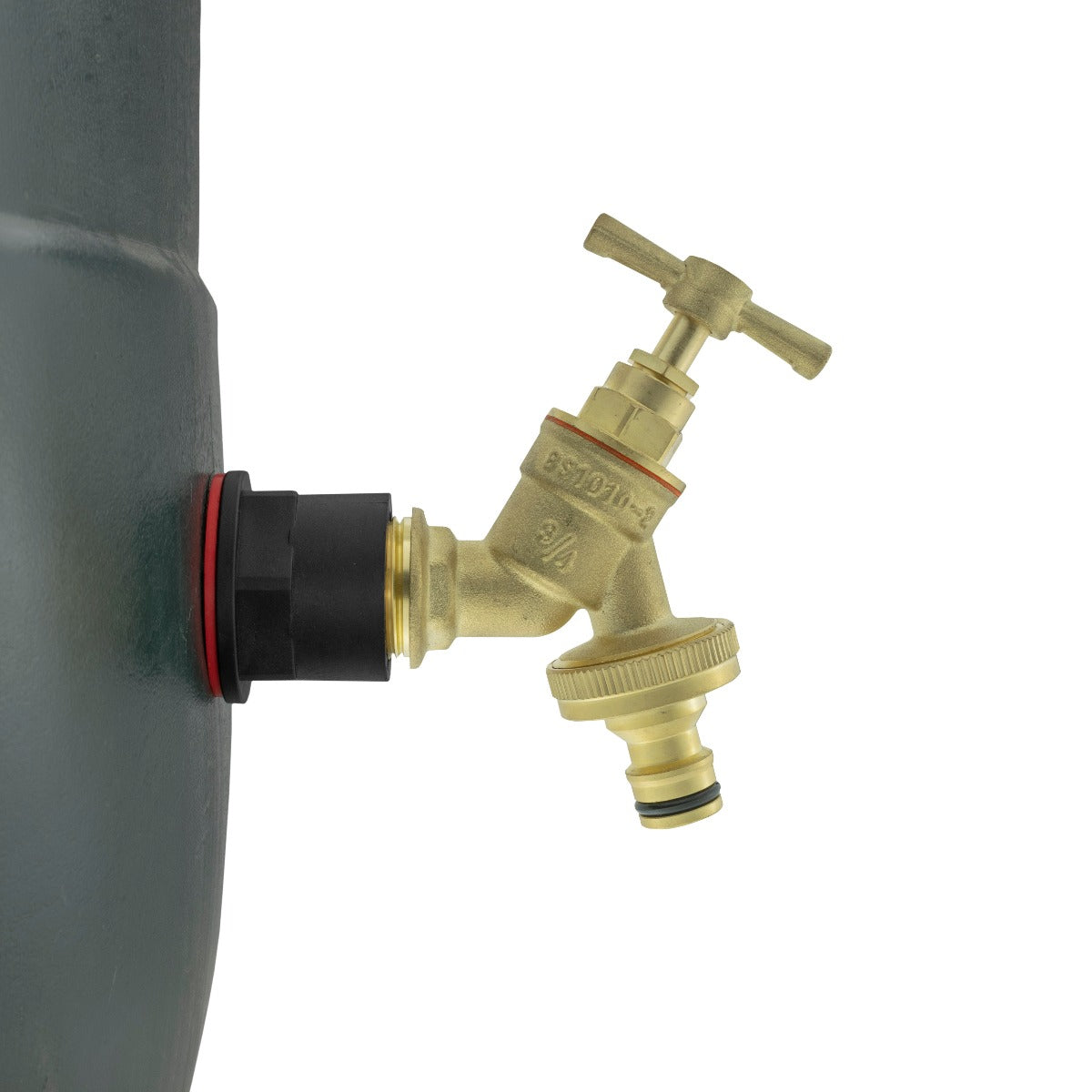 AP Supplies Water Butts Kit 3/4" with Brass Bib Tap & Snap On and Drill Bit