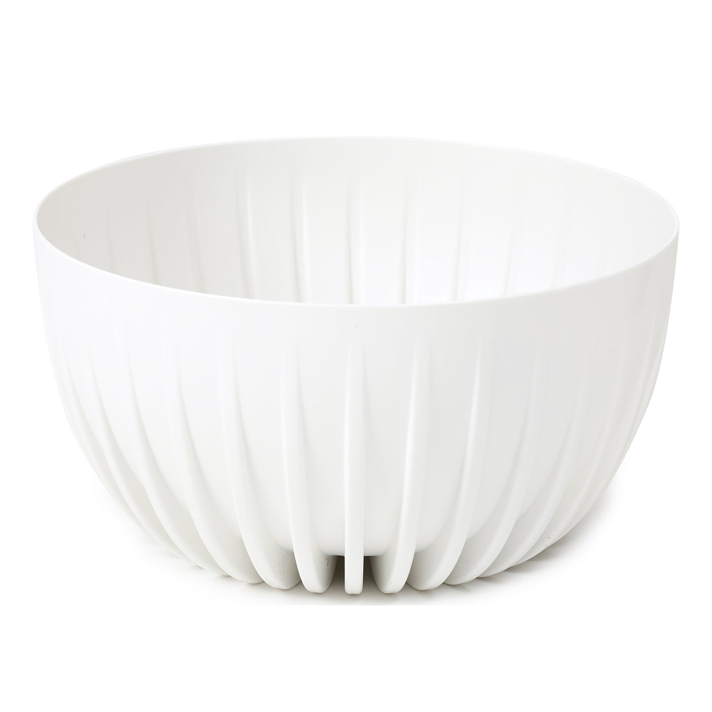 AP Supplies Mira Bowl Pot, Insert and Hole with Plug 300mm White